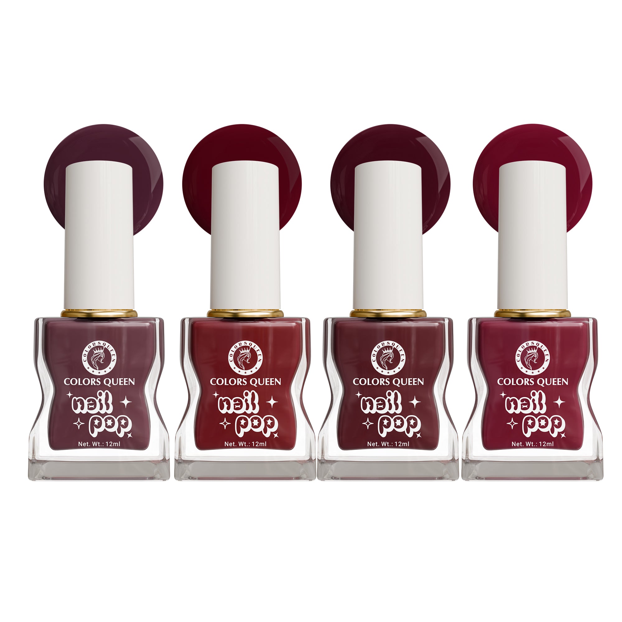 Nail Pop Nail Polish Combo with Rich, Vibrant Shades