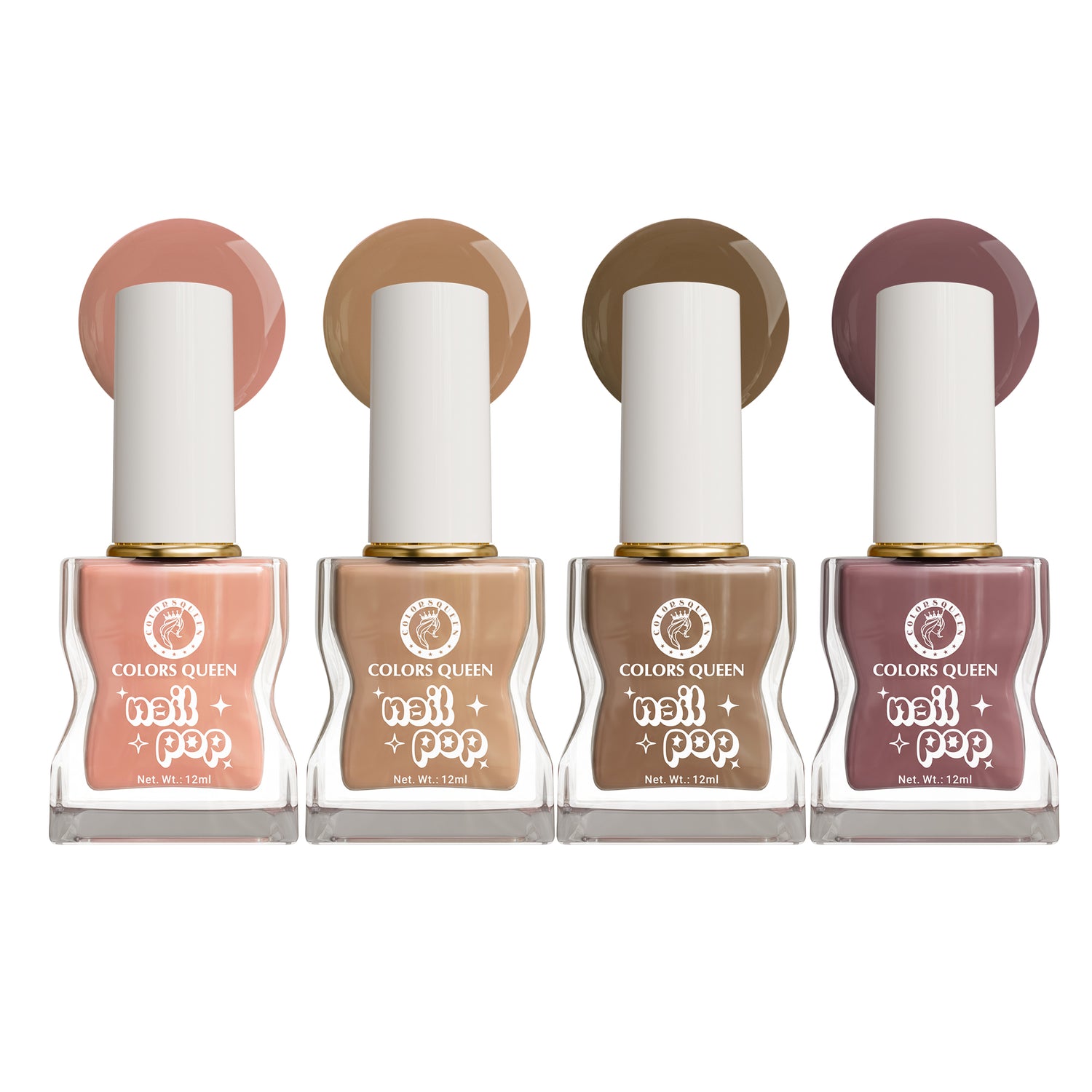 Nail Pop Nail Polish Combo with Rich, Vibrant Shades