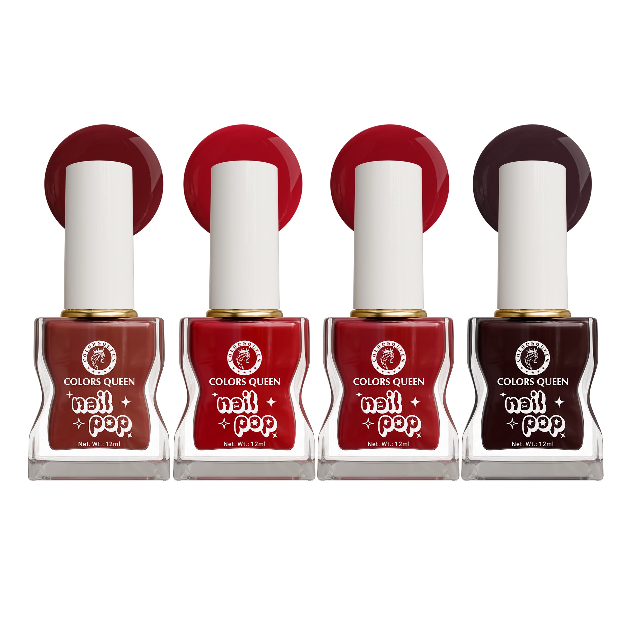 Nail Pop Nail Polish Combo with Rich, Vibrant Shades