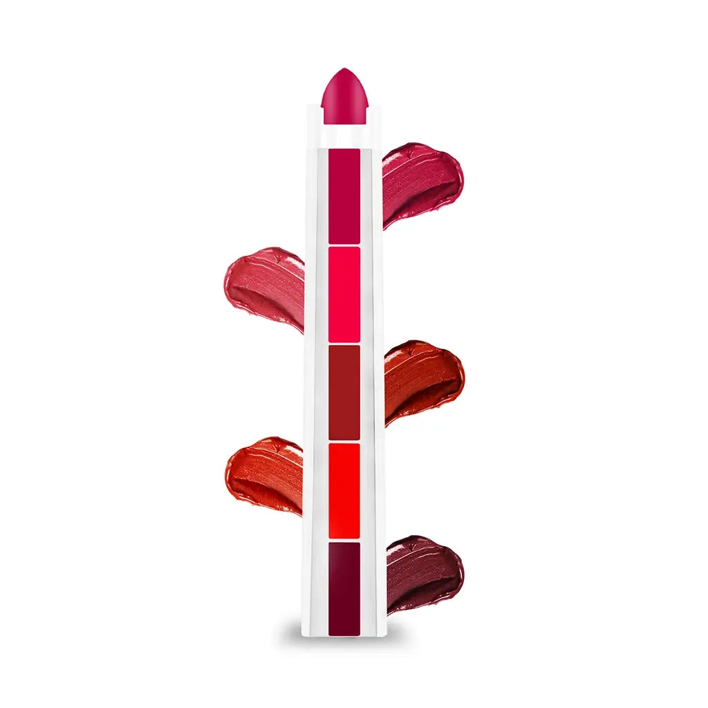 Beauty Berry Shades of Love 5 In 1 Matte Lipstick