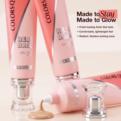 Real Base Oil Free Waterproof Foundation | 40 ML