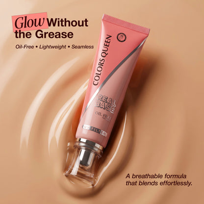 Real Base Oil Free Waterproof Foundation | 40 ML