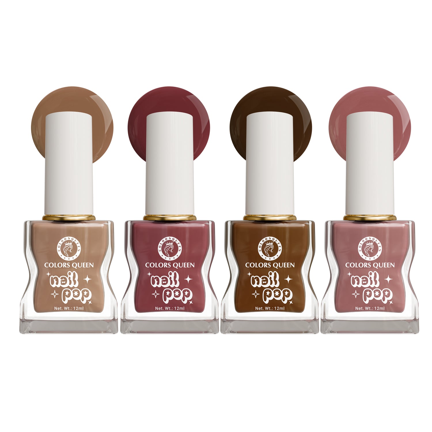 Nail Pop Nail Polish Combo with Rich, Vibrant Shades