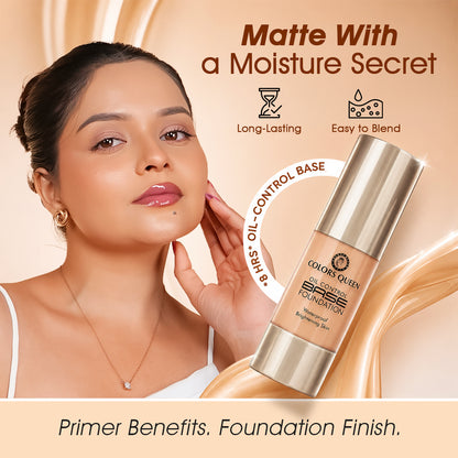Oil Control Foundation for Oily Skin | Matte Finished Foundation