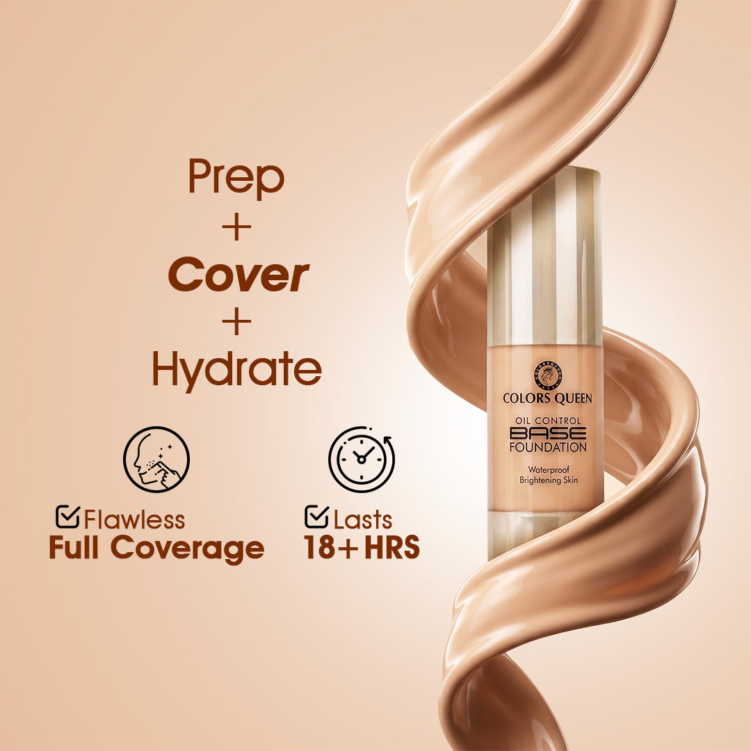 Oil Control Foundation for Oily Skin | Matte Finished Foundation