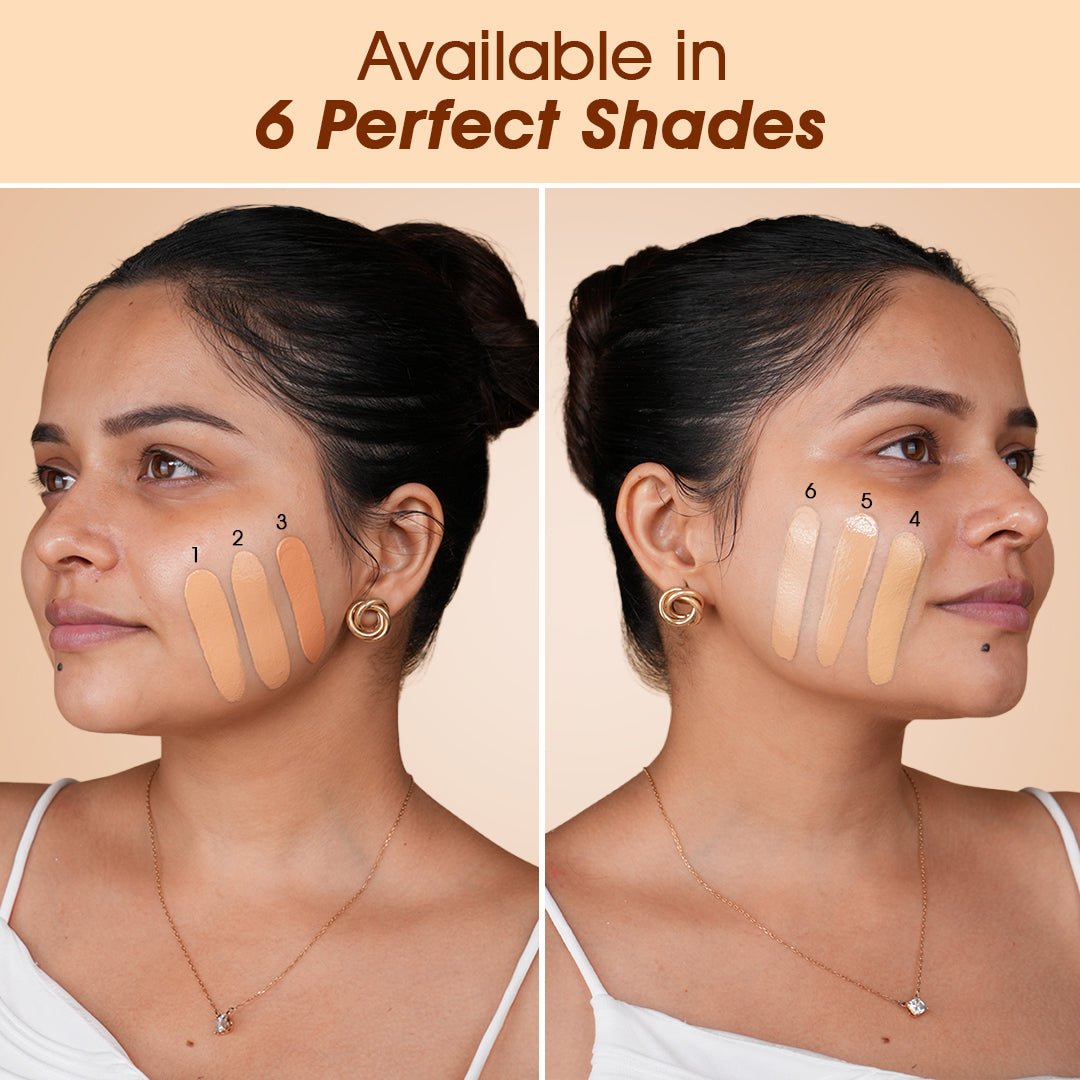 Oil Control Foundation for Oily Skin | Matte Finished Foundation