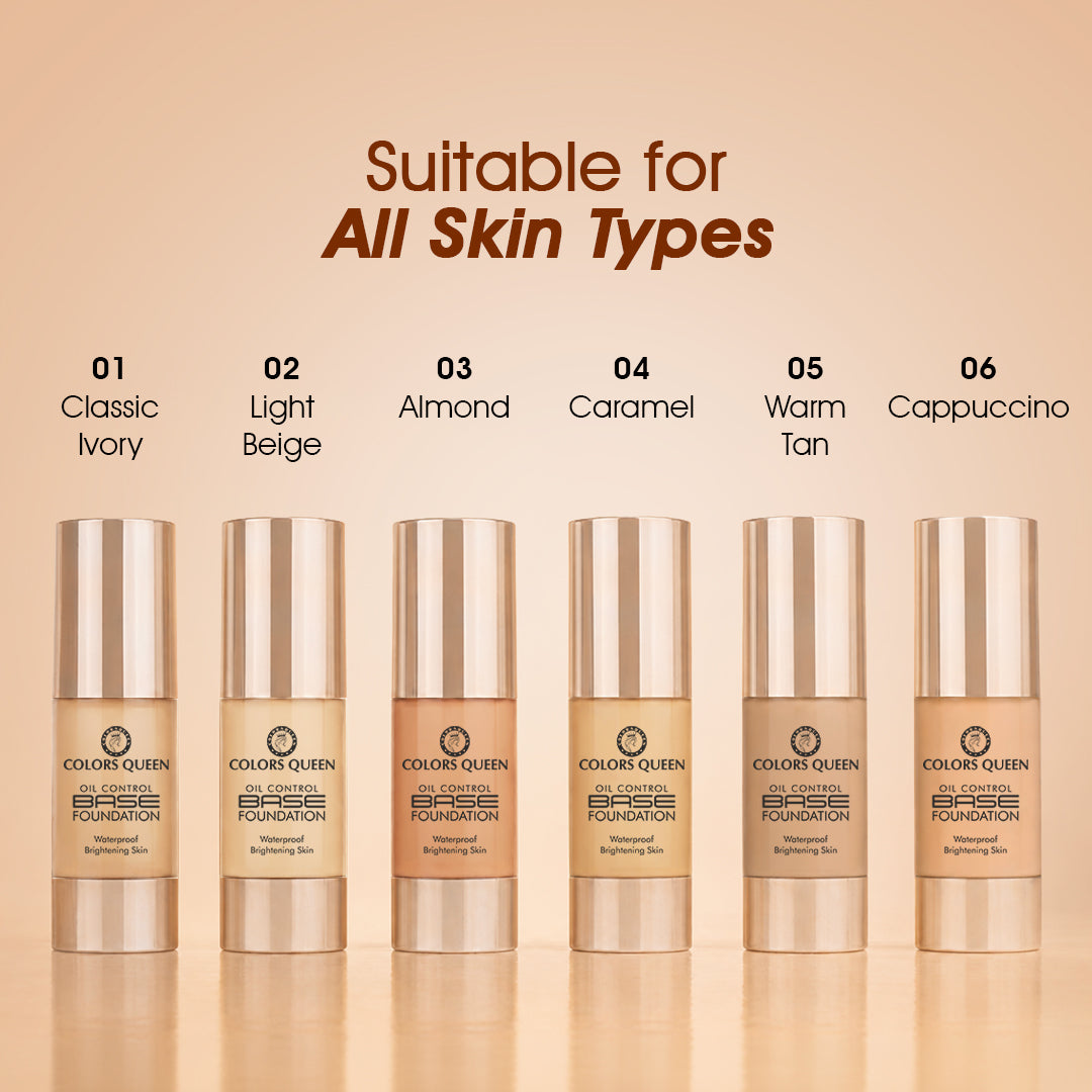 Oil Control Foundation for Oily Skin | Matte Finished Foundation